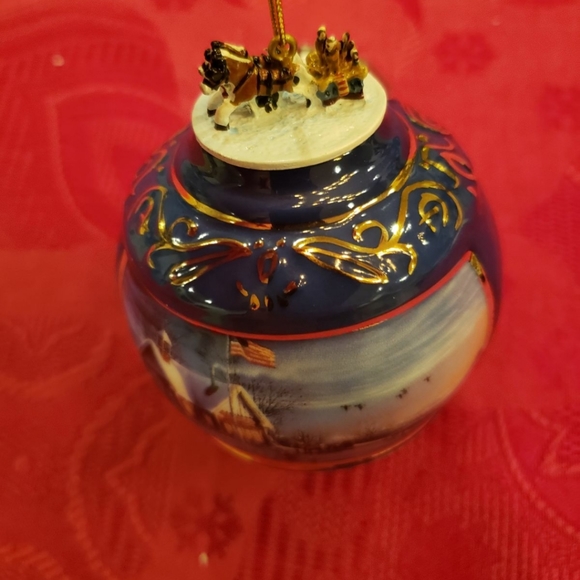 Autographed Terry Redland Christmas Ornament  Hallmark - Picture 2 of 4